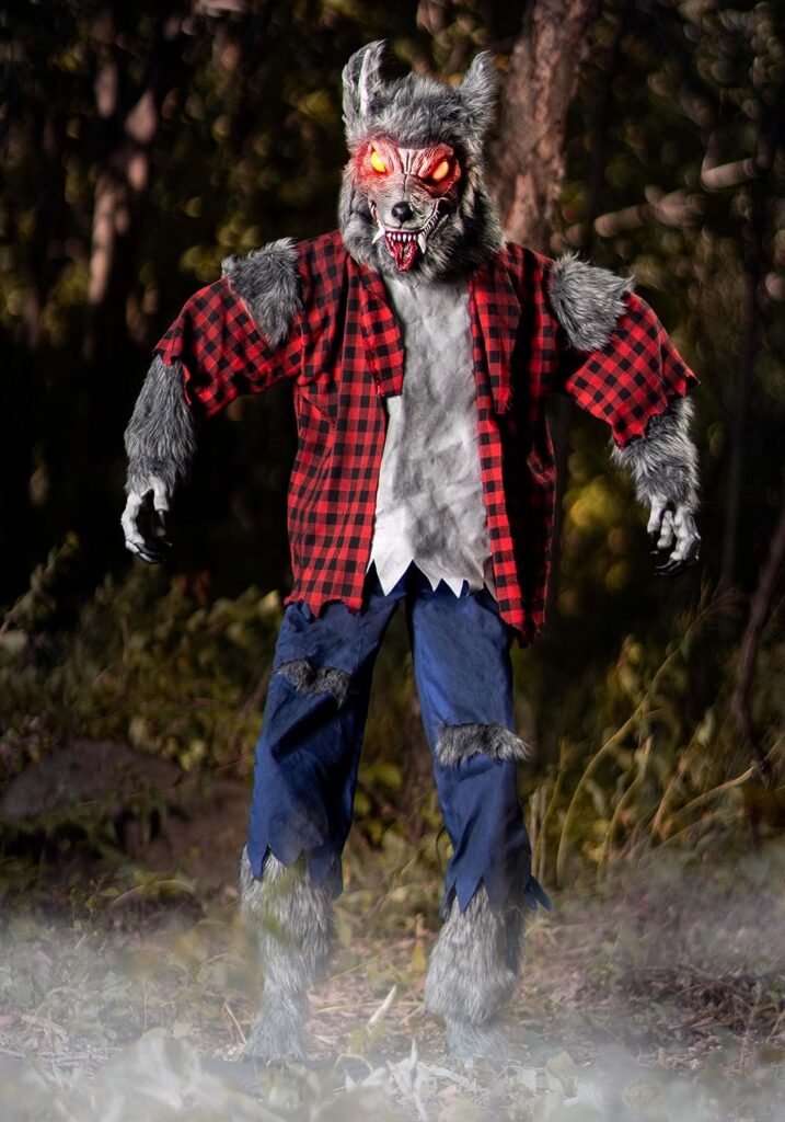 halloween animatronics werewolf