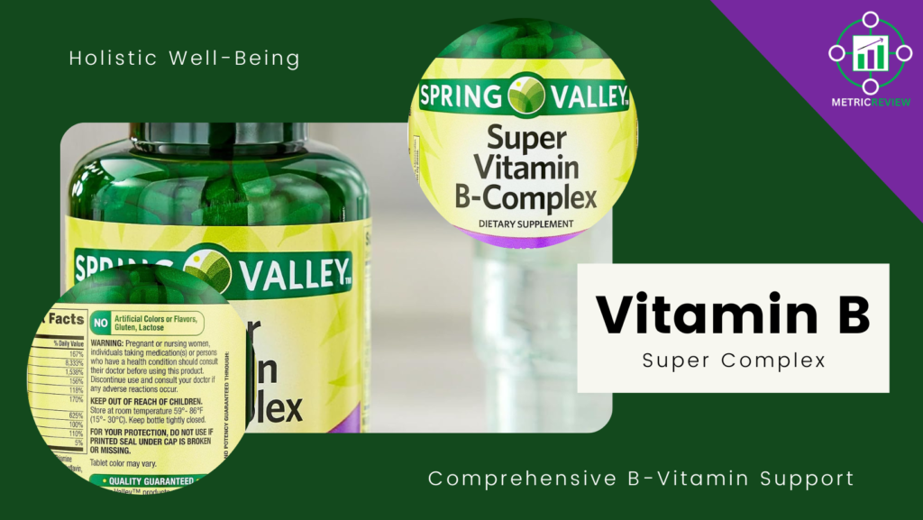 spring valley vitamins b-complex