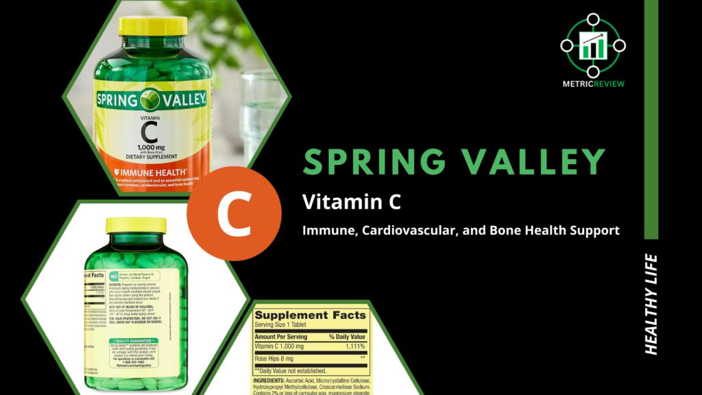 spring valley vitamins vitamin c
